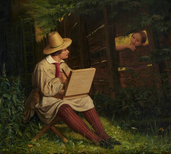 Philipp Hoyoll_Der gestörte Maler © MKK, Jürgen Spiler