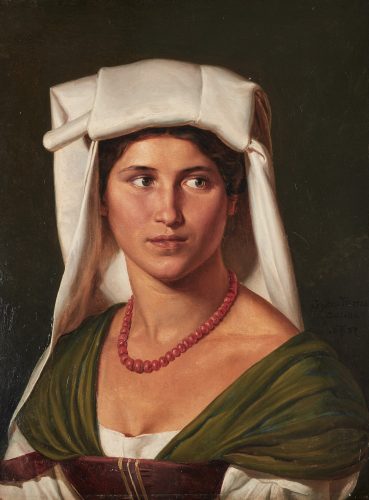 Theobald von Oer_Bildnis einer Italienerin © MKK, Jürgen Spiler